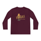 Youth Long Sleeve Tee — "Fragile (It must be Italian)" Design