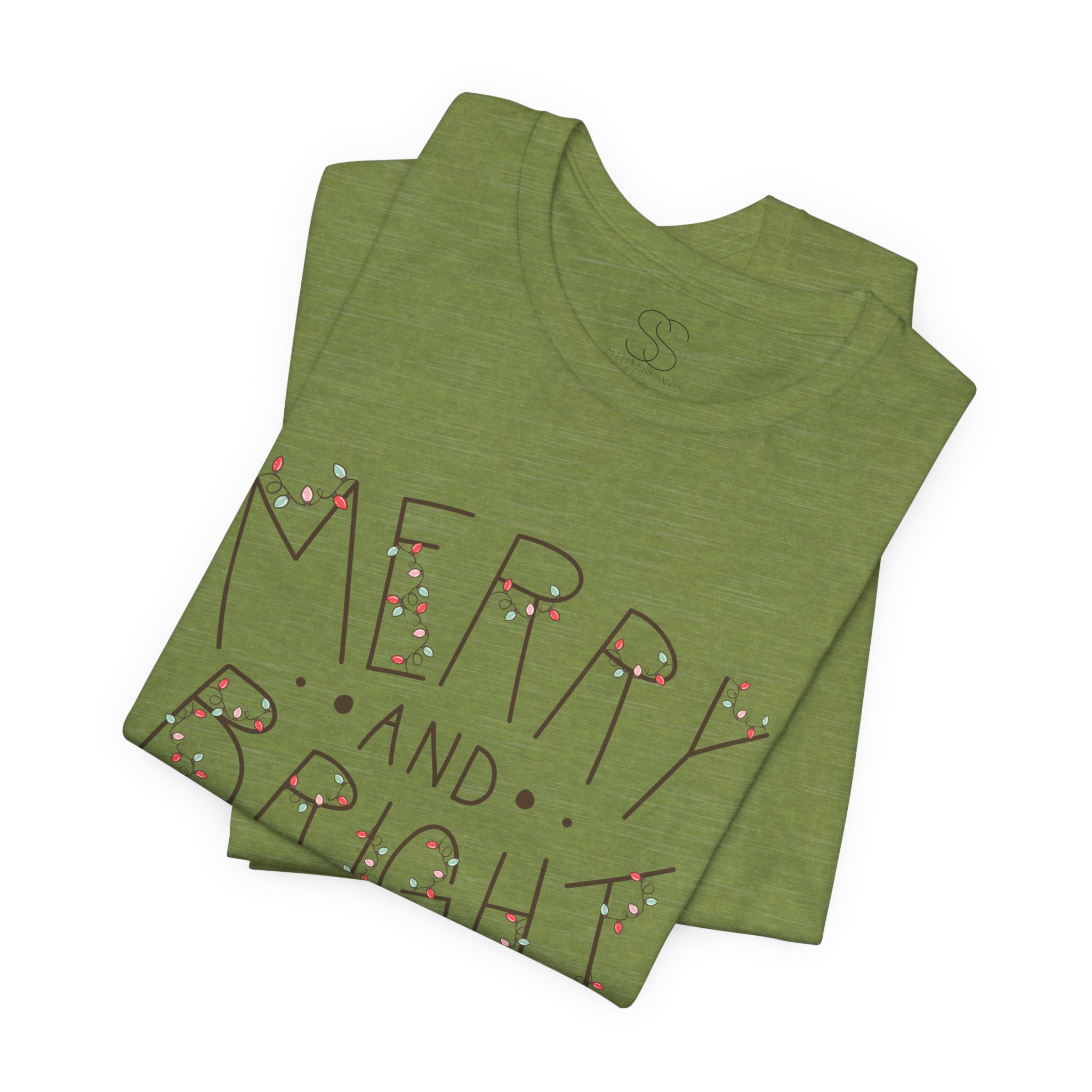 Merry and Bright Christmas Tee