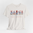 Patriotic Gnome Tee – Stars & Stripes Fourth of July T‑Shirt