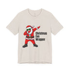 Christmas Eve Wrapper T-Shirt — Dabbing Santa Holiday Tee
