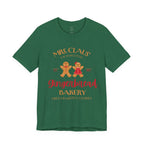 Gingerbread Bakery T‑Shirt – "Mrs. Claus' Gingerbread Bakery" Holiday Tee
