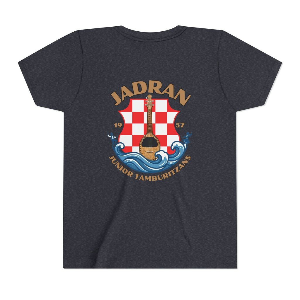 Jadran Junior Tamburitzans Kid Shirt - Tan Lettering