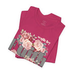 Faith Floral Tee — “Walk by Faith and Not by Sight” Inspirational T‑Shirt