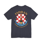 Jadran Junior Tamburitzans Adult T‑Shirt - Tan Lettering