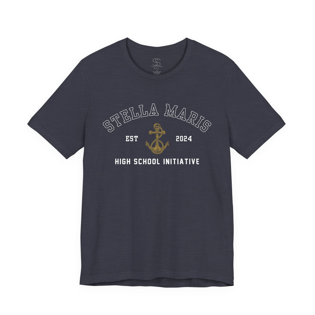Stella Maris High School T‑Shirt — Anchor Logo (Est. 2024)