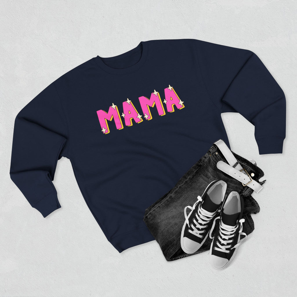 Mama Pink Crewneck Sweatshirt