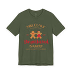 Gingerbread Bakery T‑Shirt – "Mrs. Claus' Gingerbread Bakery" Holiday Tee