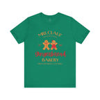 Gingerbread Bakery T‑Shirt – "Mrs. Claus' Gingerbread Bakery" Holiday Tee