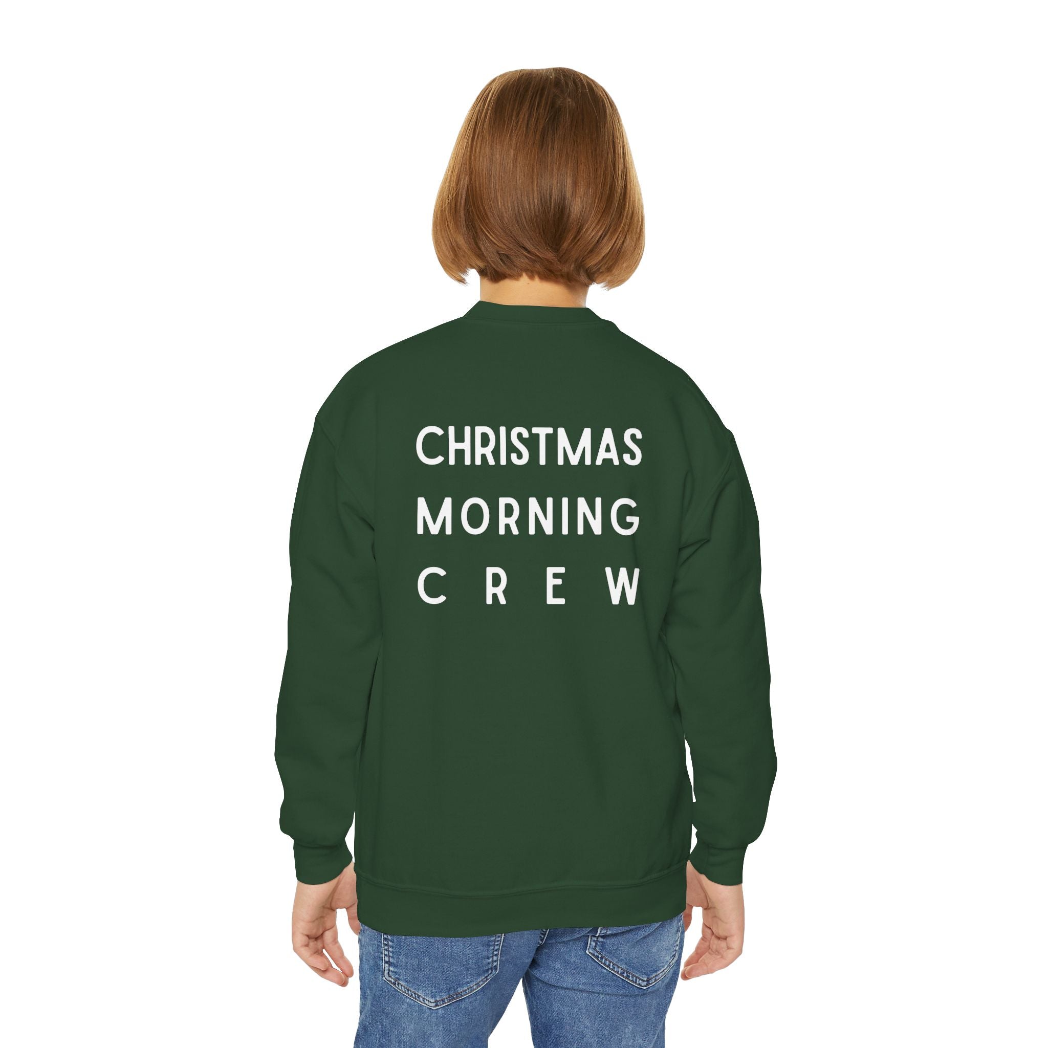Christmas Morning Youth Crewneck Sweatshirt