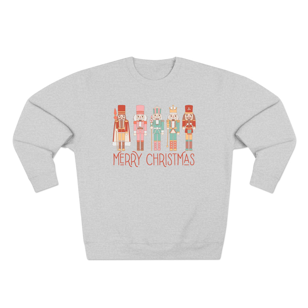Merry Christmas Nutcracker Crewneck Sweatshirt