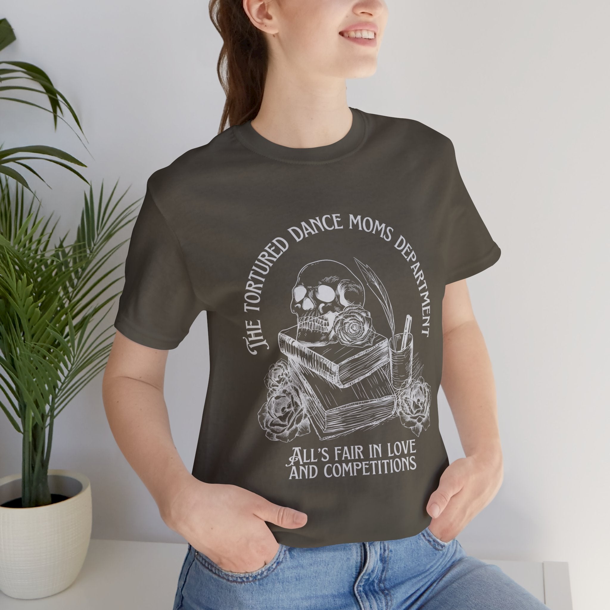 Dance Moms Department T‑Shirt — "All's Fair in Love and Competitions" Vintage Skull Tee