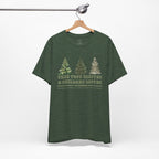 Tree Tops Glisten & Children Listen Holiday Graphic T-Shirt