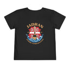Jadran Junior Tamburitzans Toddler Tee - Tan Lettering & Serbian Logo