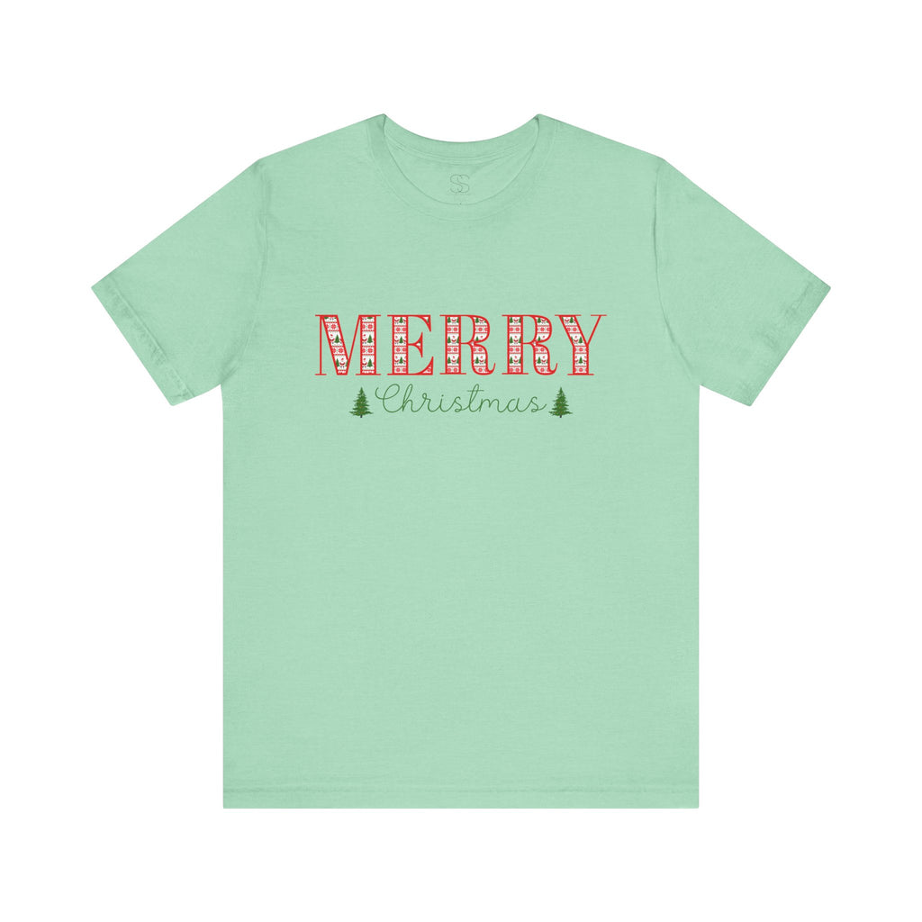 Merry Christmas Unisex Jersey Tee