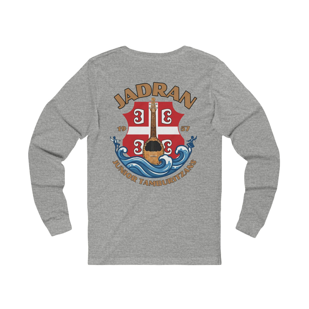 Jadran Junior Tamburitzans Long Sleeve Tee - Serbian Logo