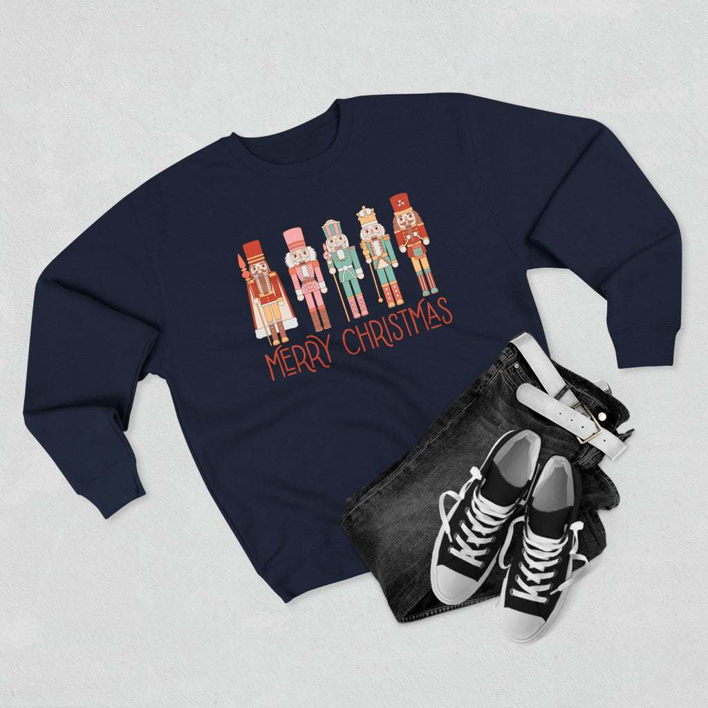 Merry Christmas Nutcracker Crewneck Sweatshirt