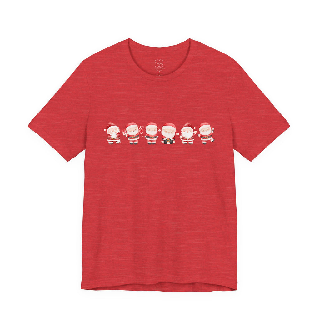 Santa Santa Santa! Unisex Jersey Short Sleeve Tee