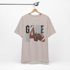 Game Day Football Tee — "Game Day" Graphic Short Sleeve Shirt