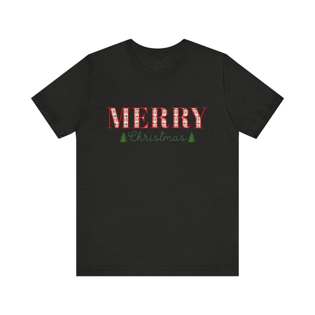 Merry Christmas Unisex Jersey Tee