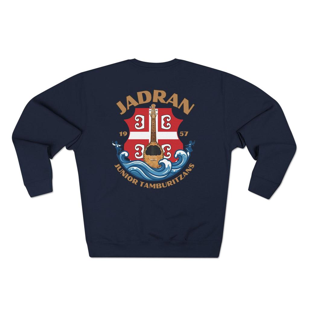 Jadran Junior Tamburitzans Adult Crewneck - Serbian Logo