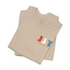 Jadran Junior Tamburitzans Adult T‑Shirt - White and Red Lettering & Serbian Logo