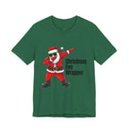 Christmas Eve Wrapper T-Shirt — Dabbing Santa Holiday Tee