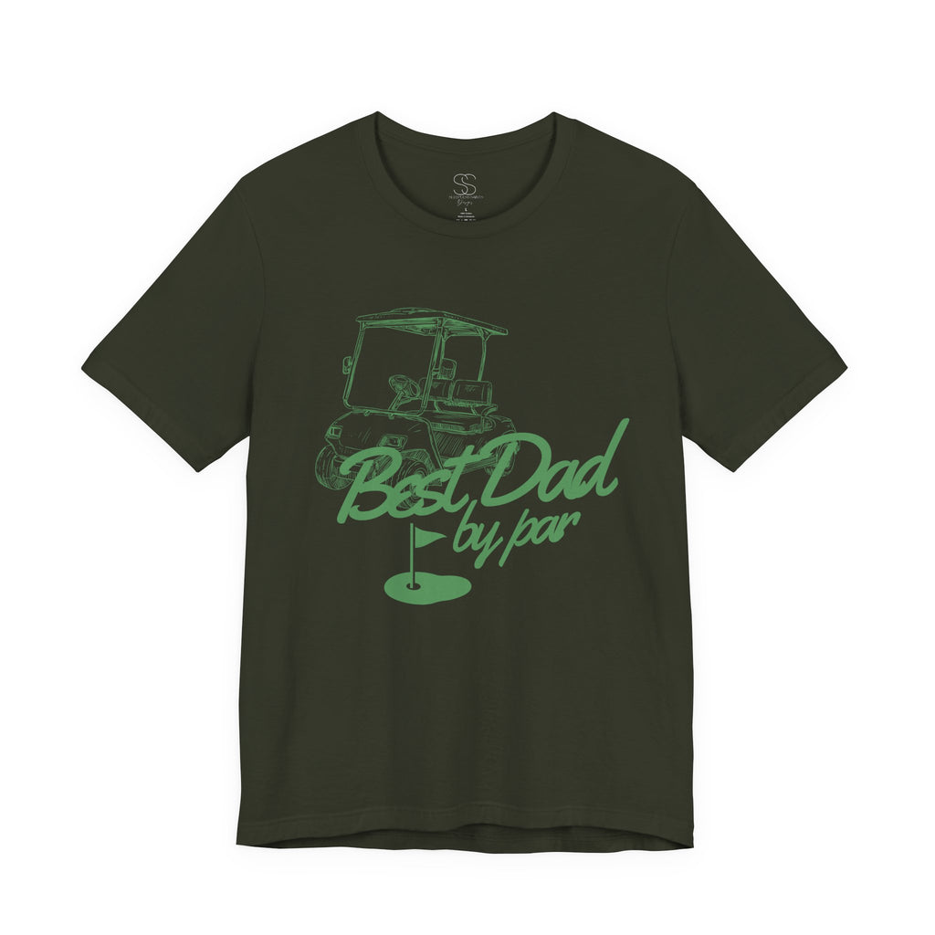 Best Dad by Par Golf T‑Shirt — Father’s Day Golfing Tee