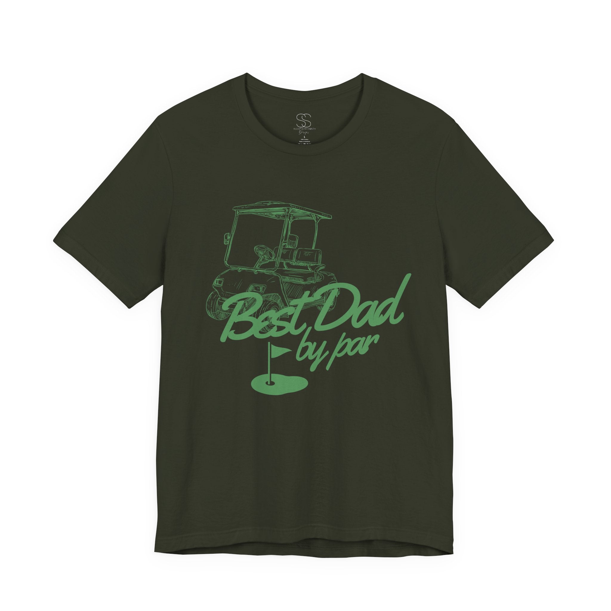 Best Dad by Par Golf T‑Shirt — Father’s Day Golfing Tee