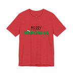 Merry Grinchmas Tee - Unisex Short Sleeve Christmas Shirt