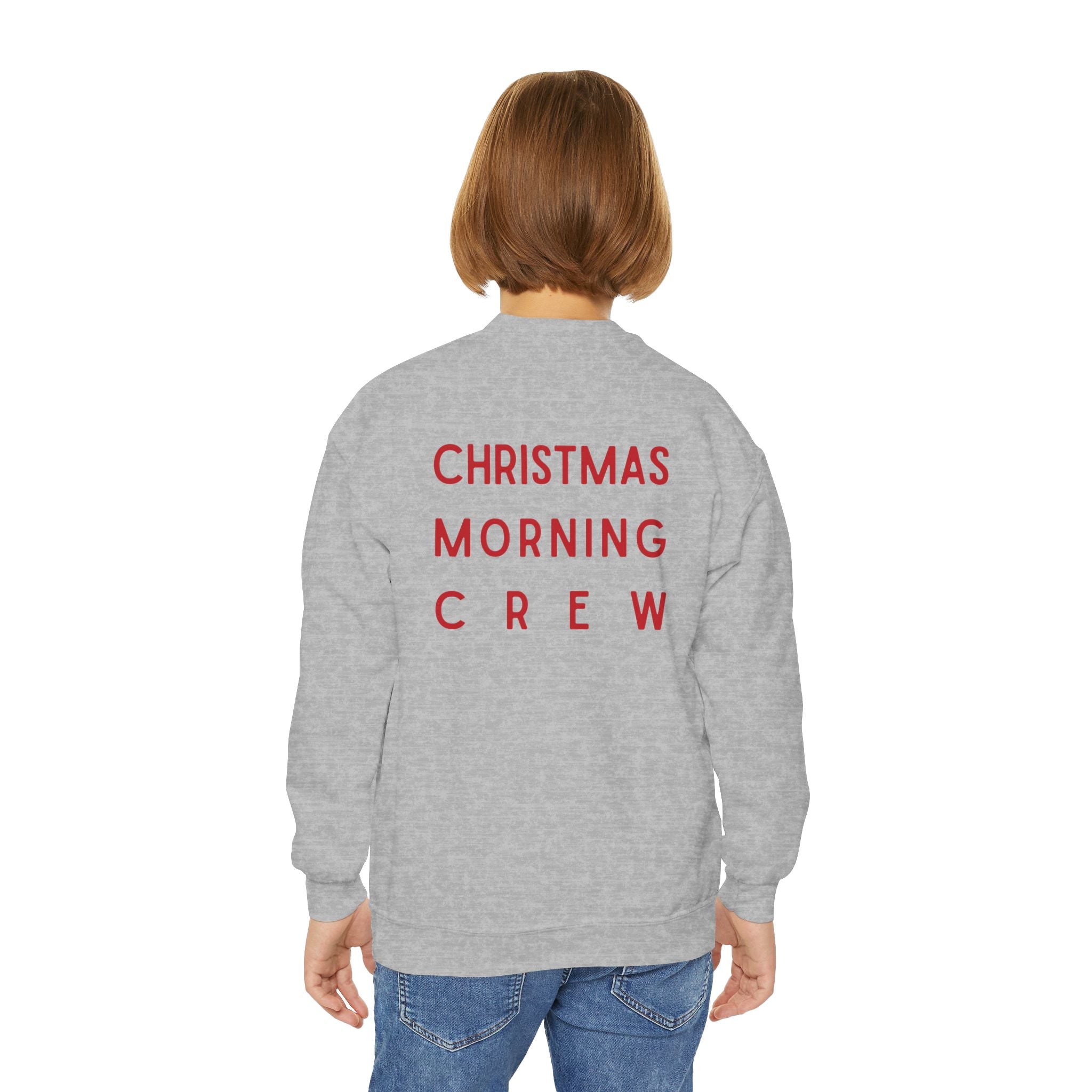 Christmas Morning Youth Crewneck Sweatshirt