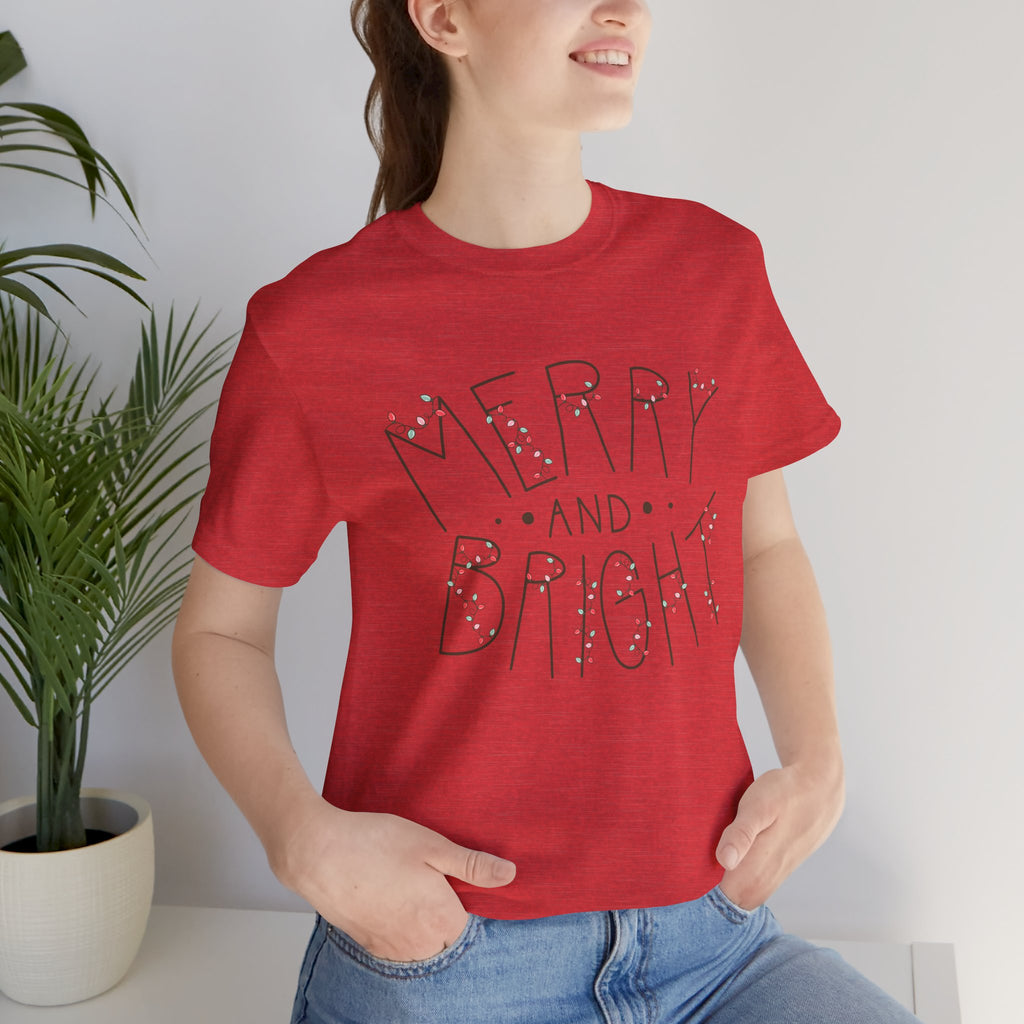 Merry and Bright Christmas Tee