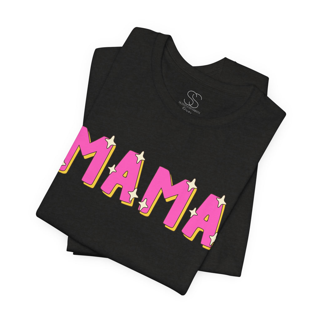 Mama Pink T-Shirt — Cute 'MAMA' Graphic Tee