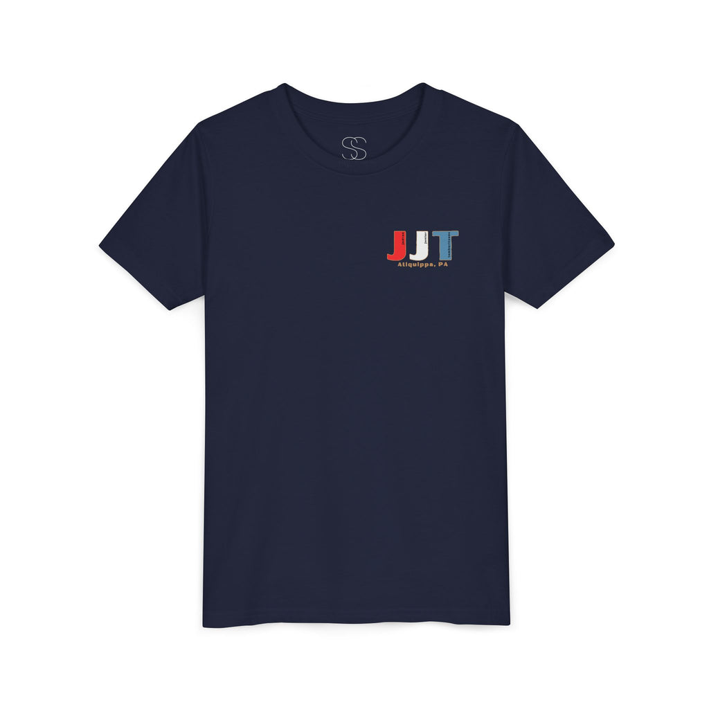 Jadran Junior Tamburitzans Kid Shirt - Tan Lettering & Serbian