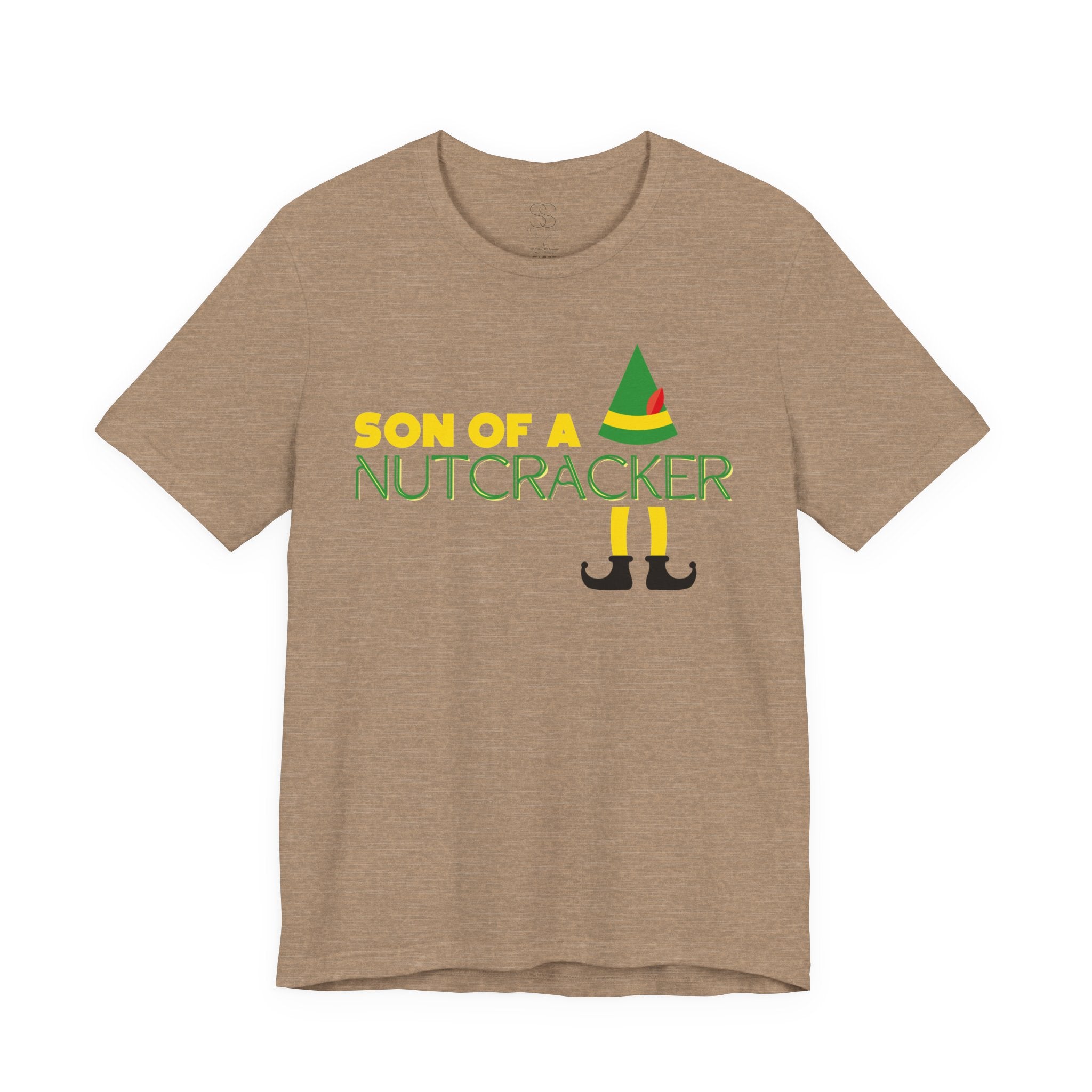 Son of a Nutcracker Christmas Tee — Funny Elf Holiday T-Shirt