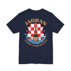 Jadran Junior Tamburitzans Adult T‑Shirt - Tan Lettering