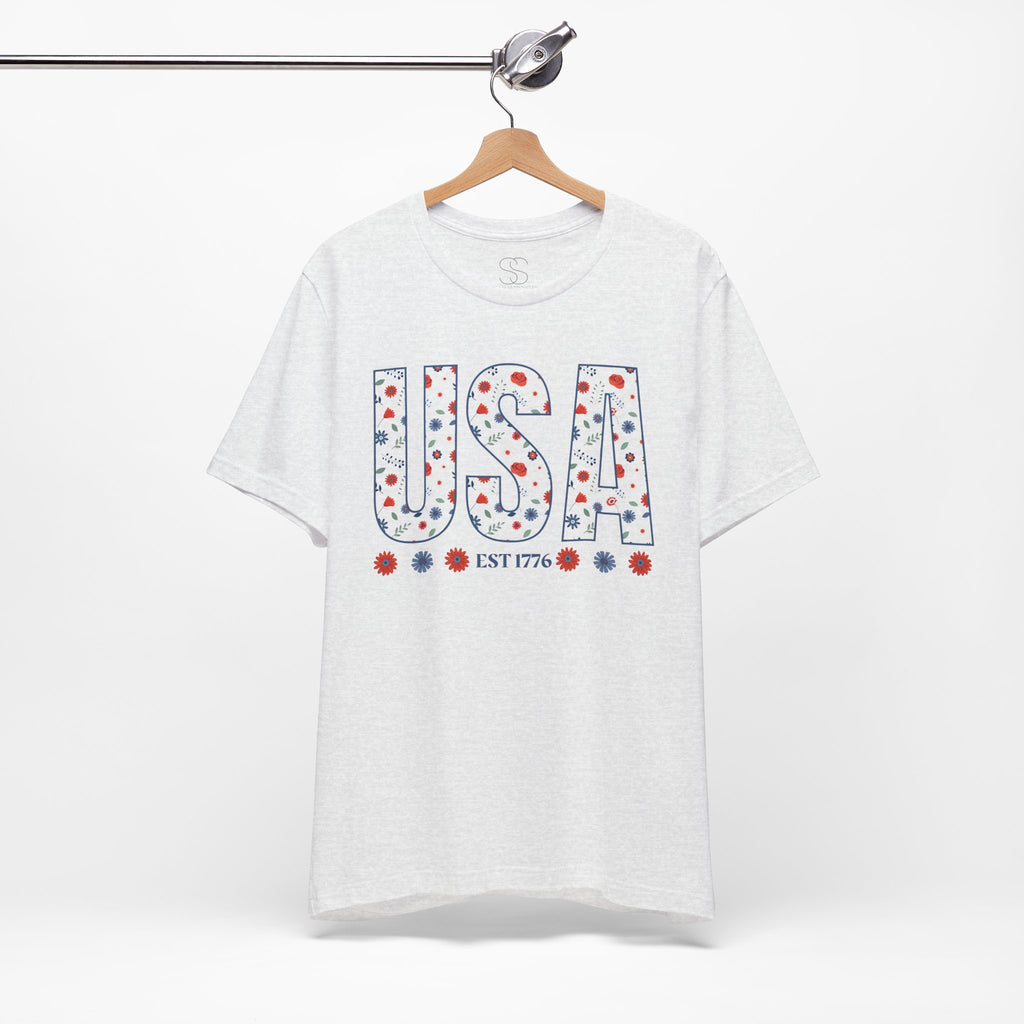 USA Unisex Jersey Short Sleeve Tee