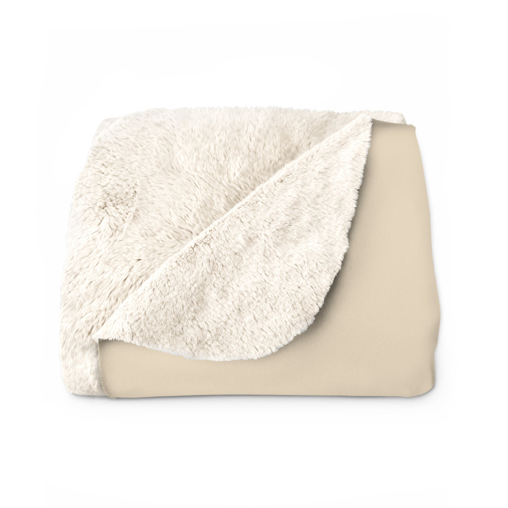 Jadran Junior Tamburitzans Sherpa Fleece Blanket - Serbian Logo