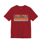 Christmas Words Unisex Jersey Tee