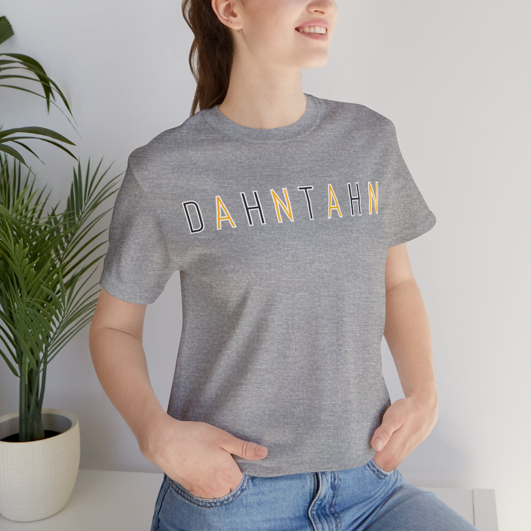 DAHNTahn Pittsburgh Tee — Casual Unisex Short Sleeve Shirt