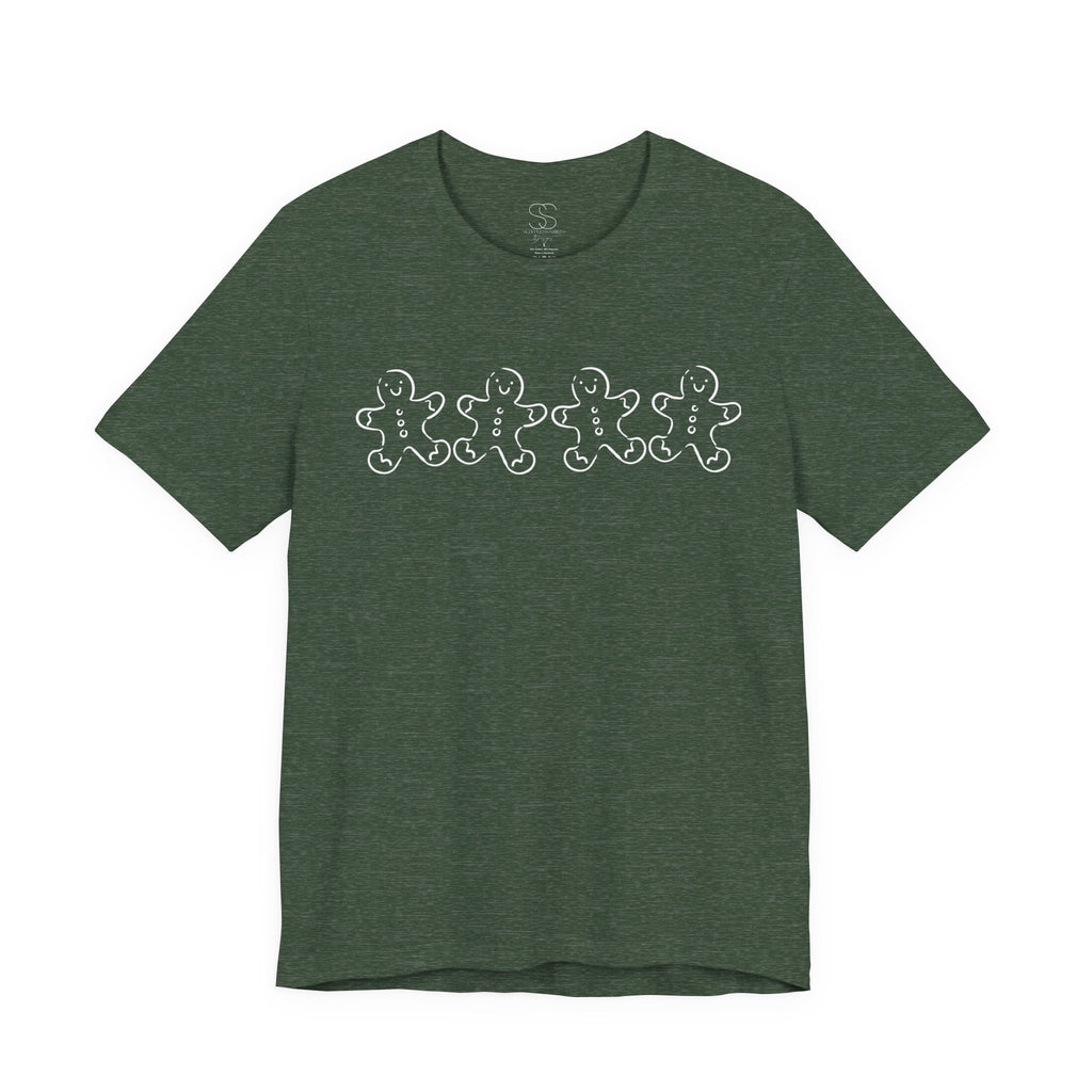 Gingerbread Men - Unisex Jersey Short Sleeve Tee