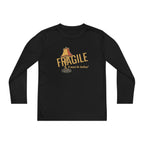 Youth Long Sleeve Tee — "Fragile (It must be Italian)" Design
