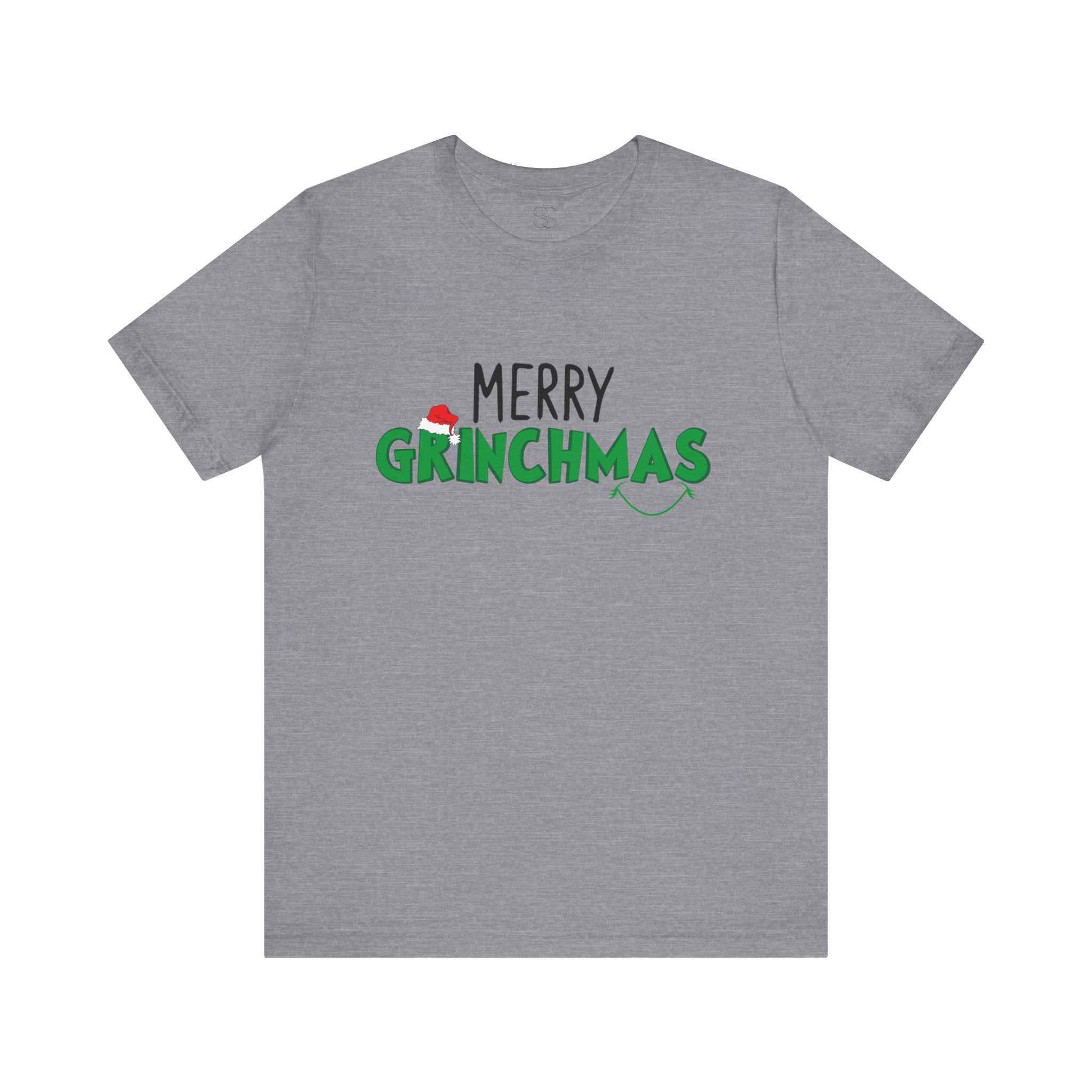 Merry Grinchmas Tee - Unisex Short Sleeve Christmas Shirt