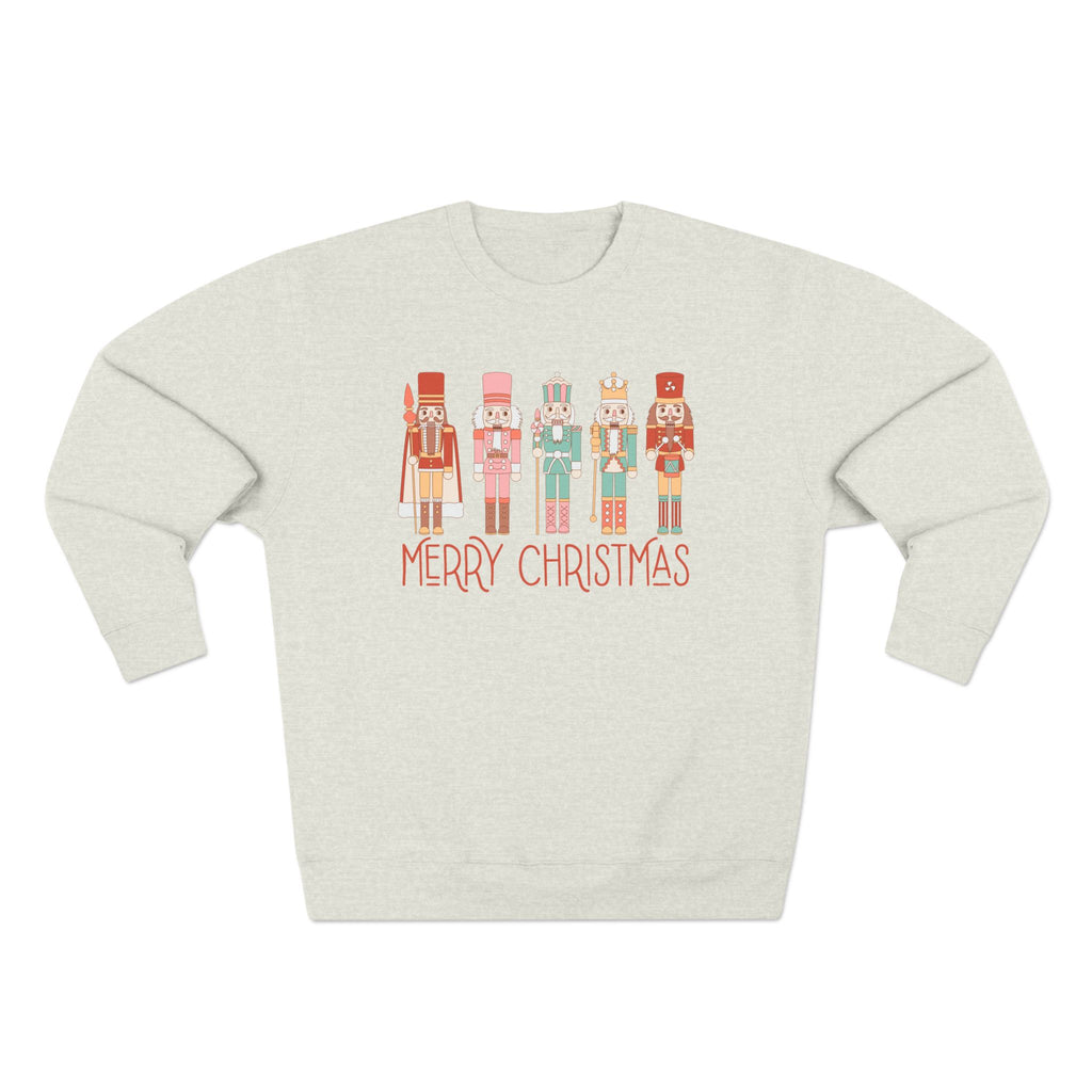Merry Christmas Nutcracker Crewneck Sweatshirt