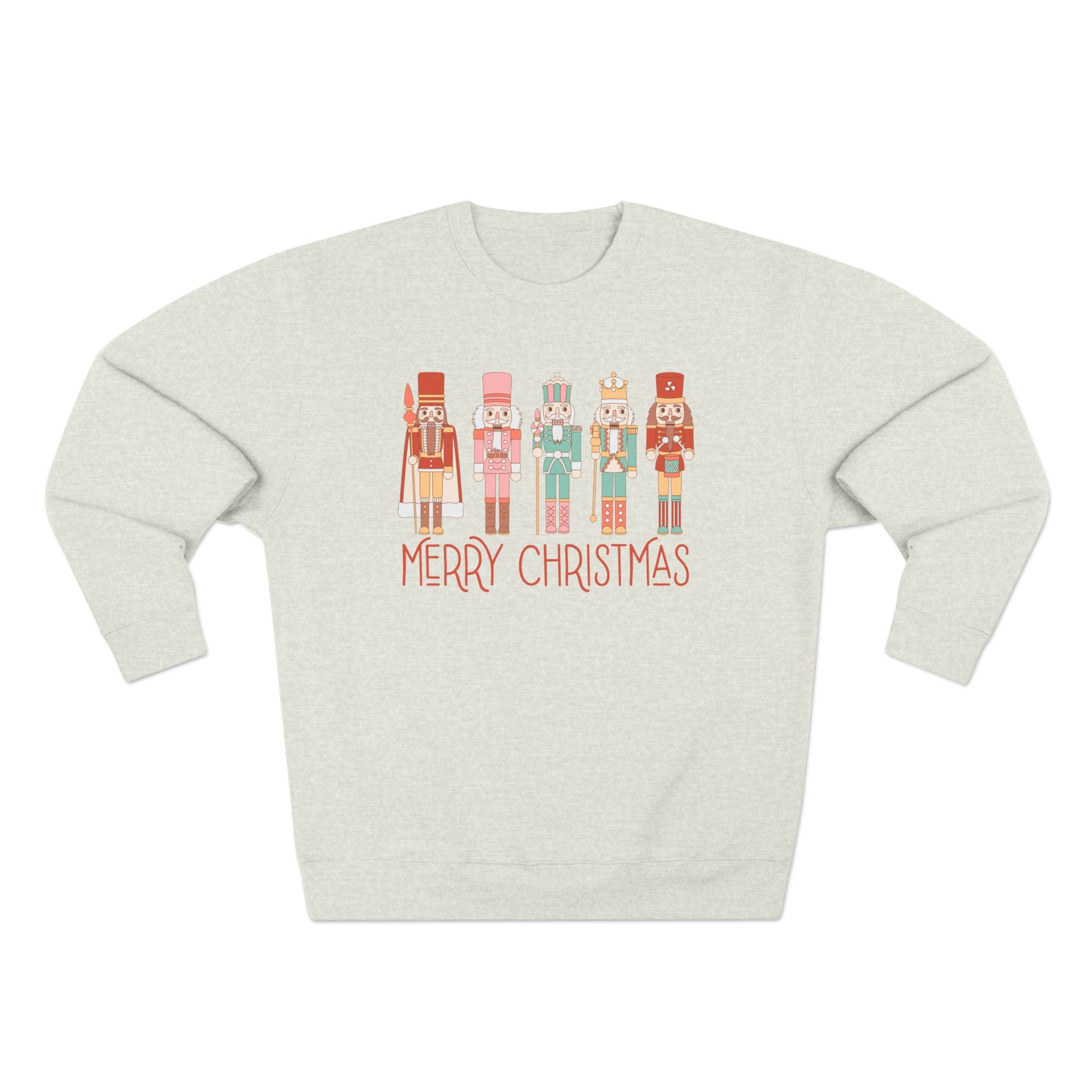 Merry Christmas Nutcracker Crewneck Sweatshirt