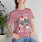 Faith Floral Tee — “Walk by Faith and Not by Sight” Inspirational T‑Shirt