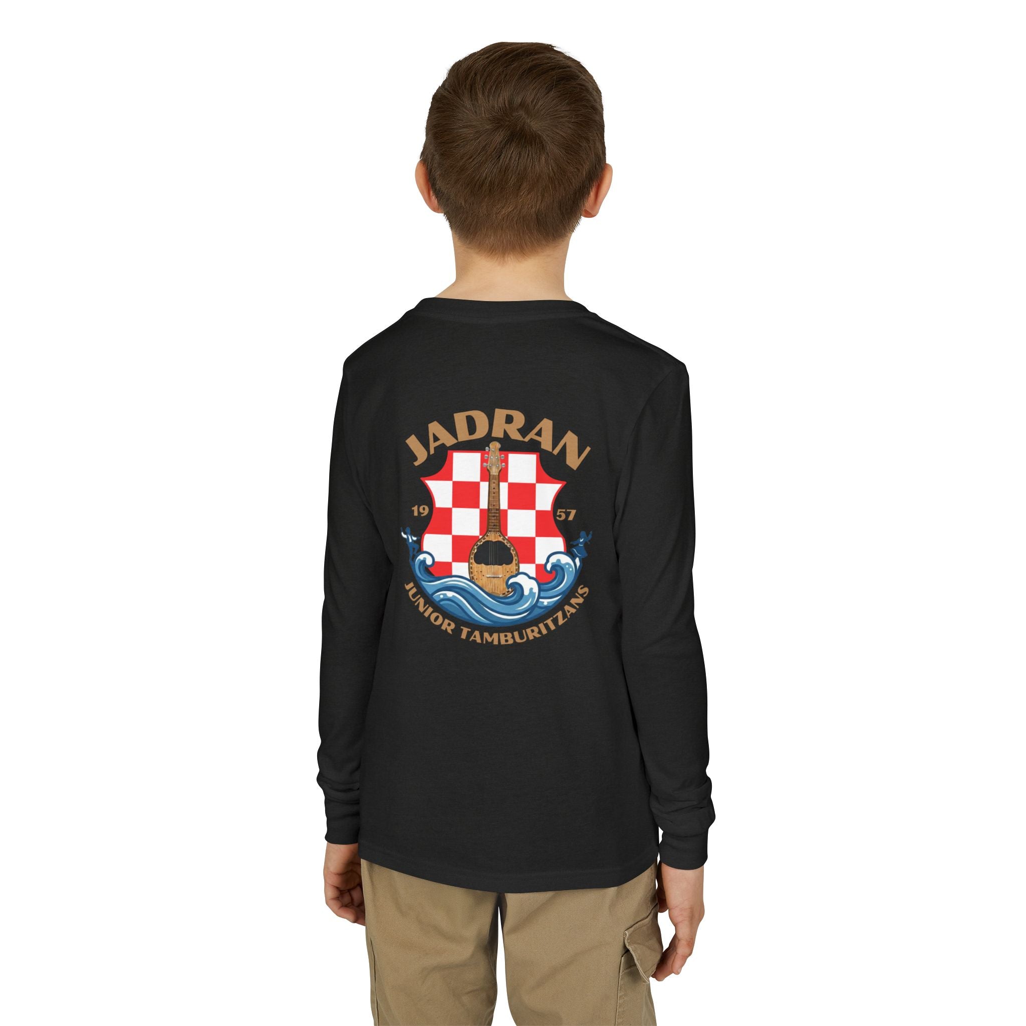 Jadran Junior Tamburitzans Youth Long Sleeve Tee