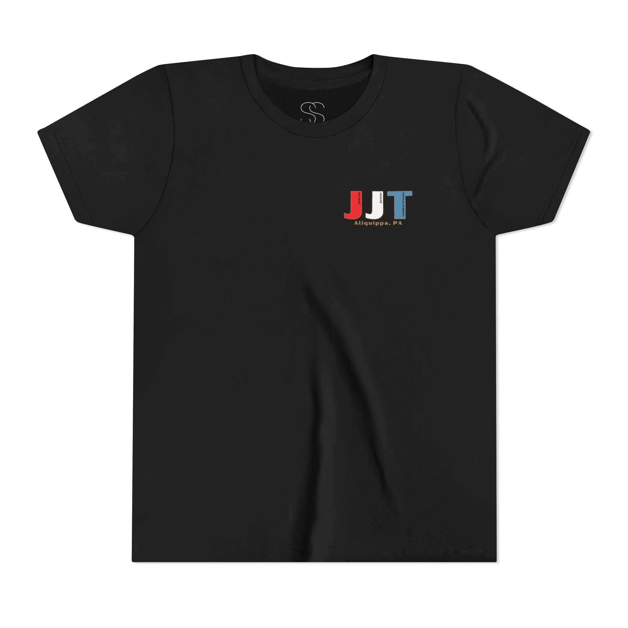 Jadran Junior Tamburitzans Kid Shirt - Tan Lettering & Serbian