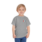 Jadran Junior Tamburitzans Toddler Tee - White and Red Lettering