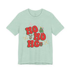 Christmas 'Ho Ho Ho' Tee – Festive Santa & Elf Holiday T-Shirt