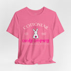 Cottontail Candy Company Tee – Cute Bunny Vintage Candy Shop Shirt